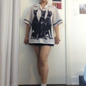 Empty Reference Doberman Cuban Shirt